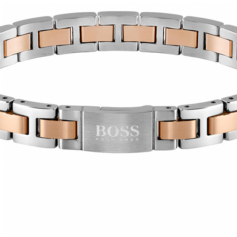 Alternative Image for ProductBOSS Metal Link Essentials Bracelet Silver2